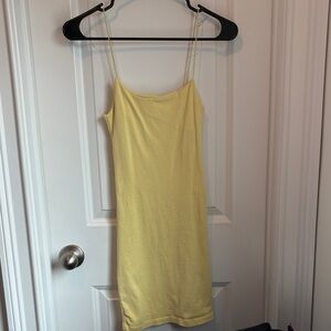 Yellow Slip Dress